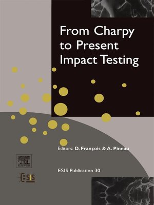 cover image of From Charpy to Present Impact Testing